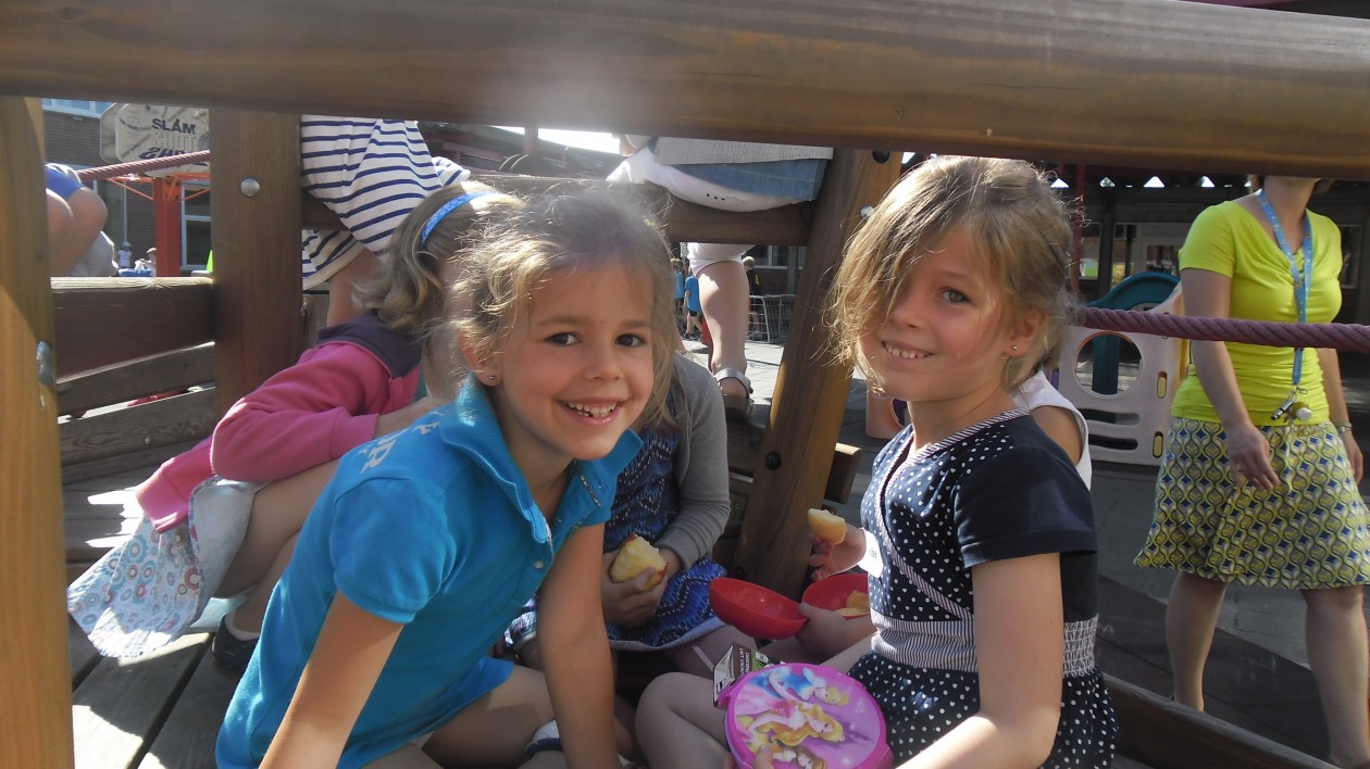 Uitwisseling 3de kleuterklas en eerste leerjaar