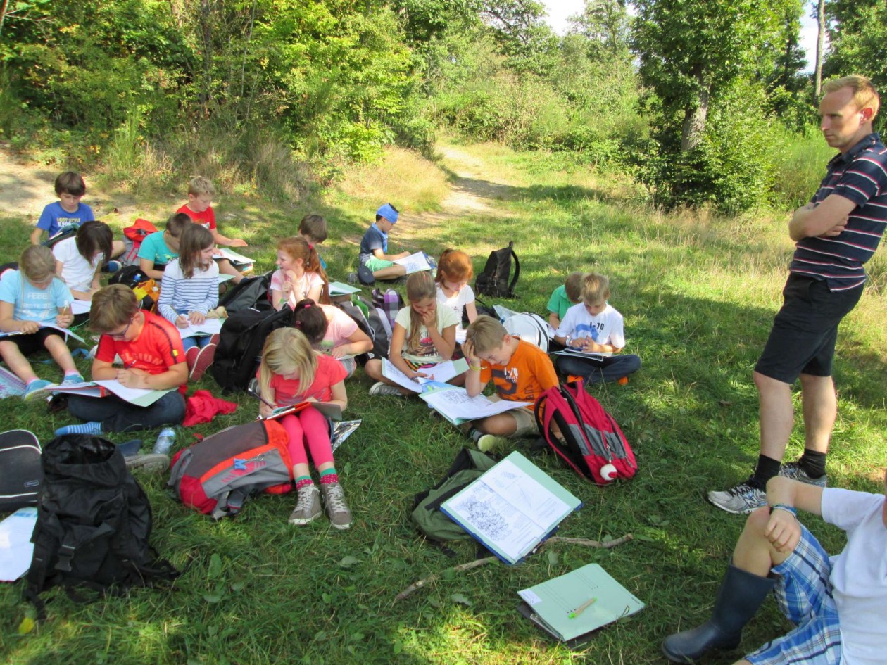 Bosleerpad en speurtocht 4ABC