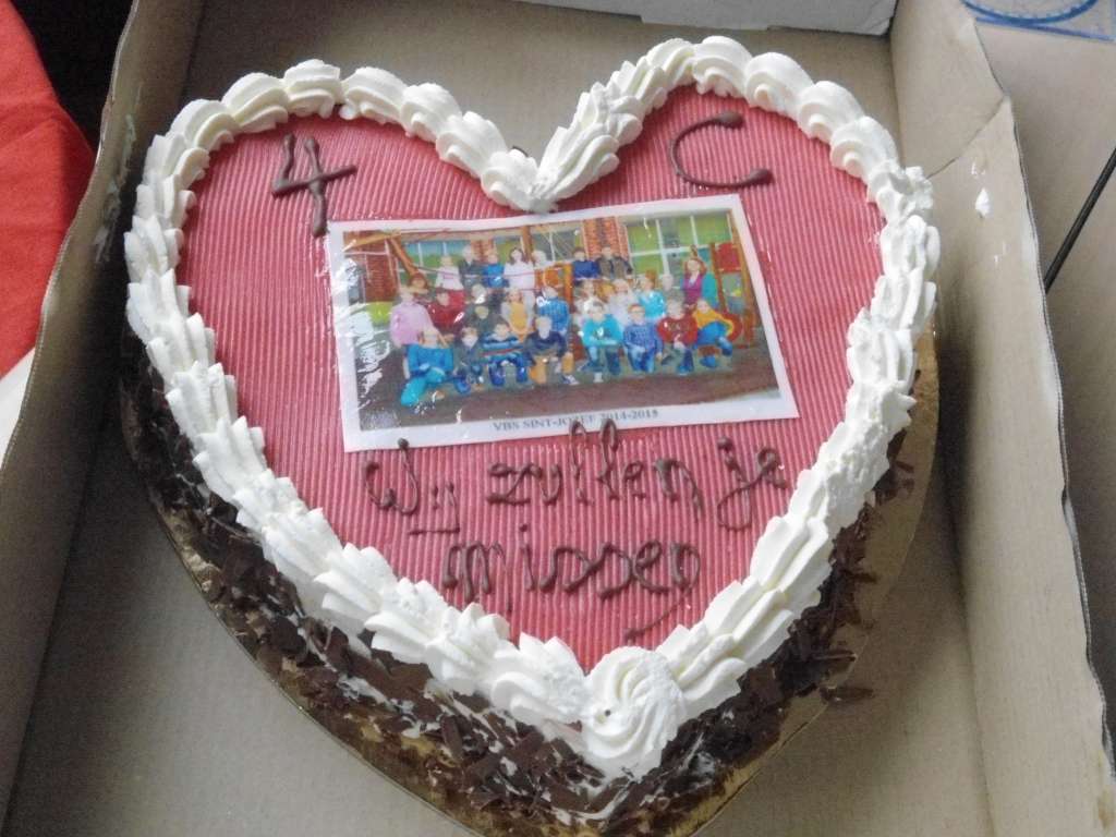 4C Feestje voor juf Jana