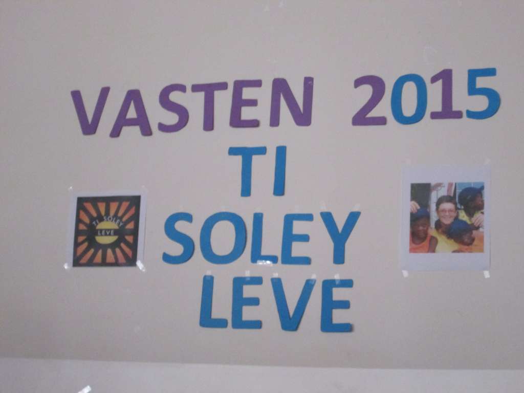 Voorstelling vastenproject Haïti
