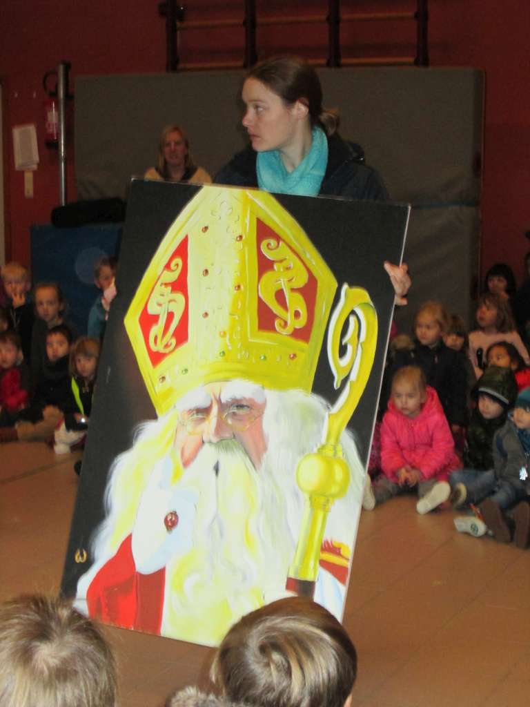 Brief van de Sint bij de kleuters