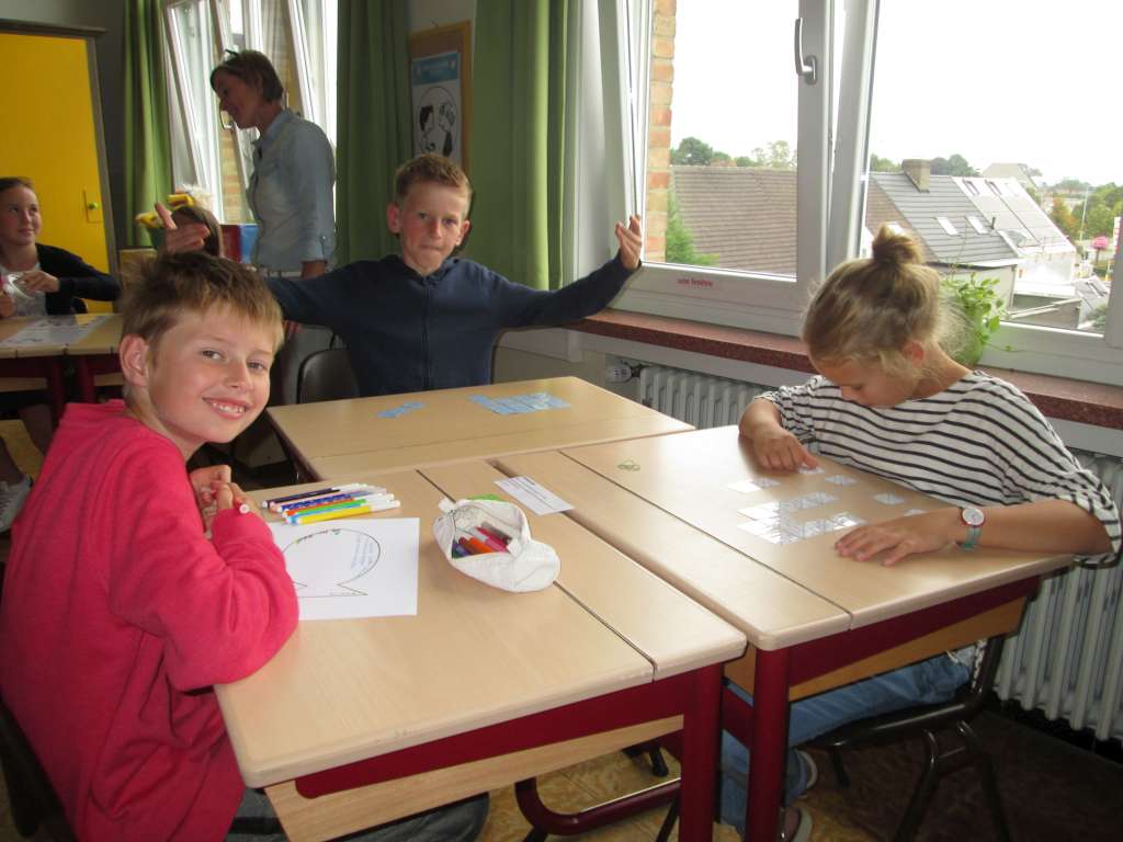 Bezige bijtjes in 5A