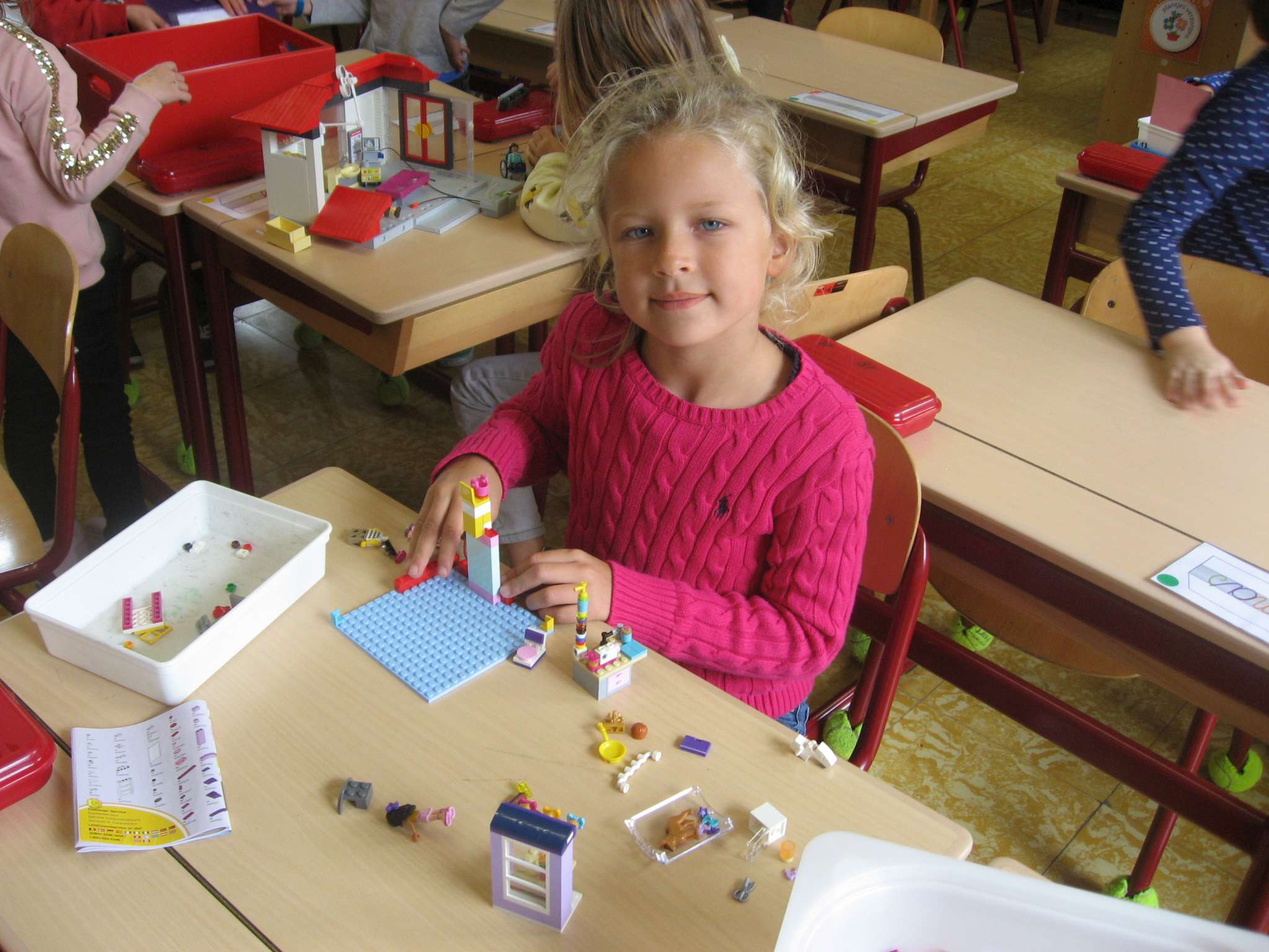 Hoekenwerk in 1B