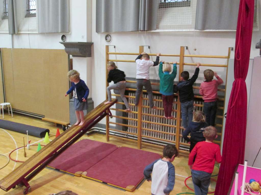 1ABC Spelmiddag in thema “Gezond en fit”: Klim- en klauterparcours