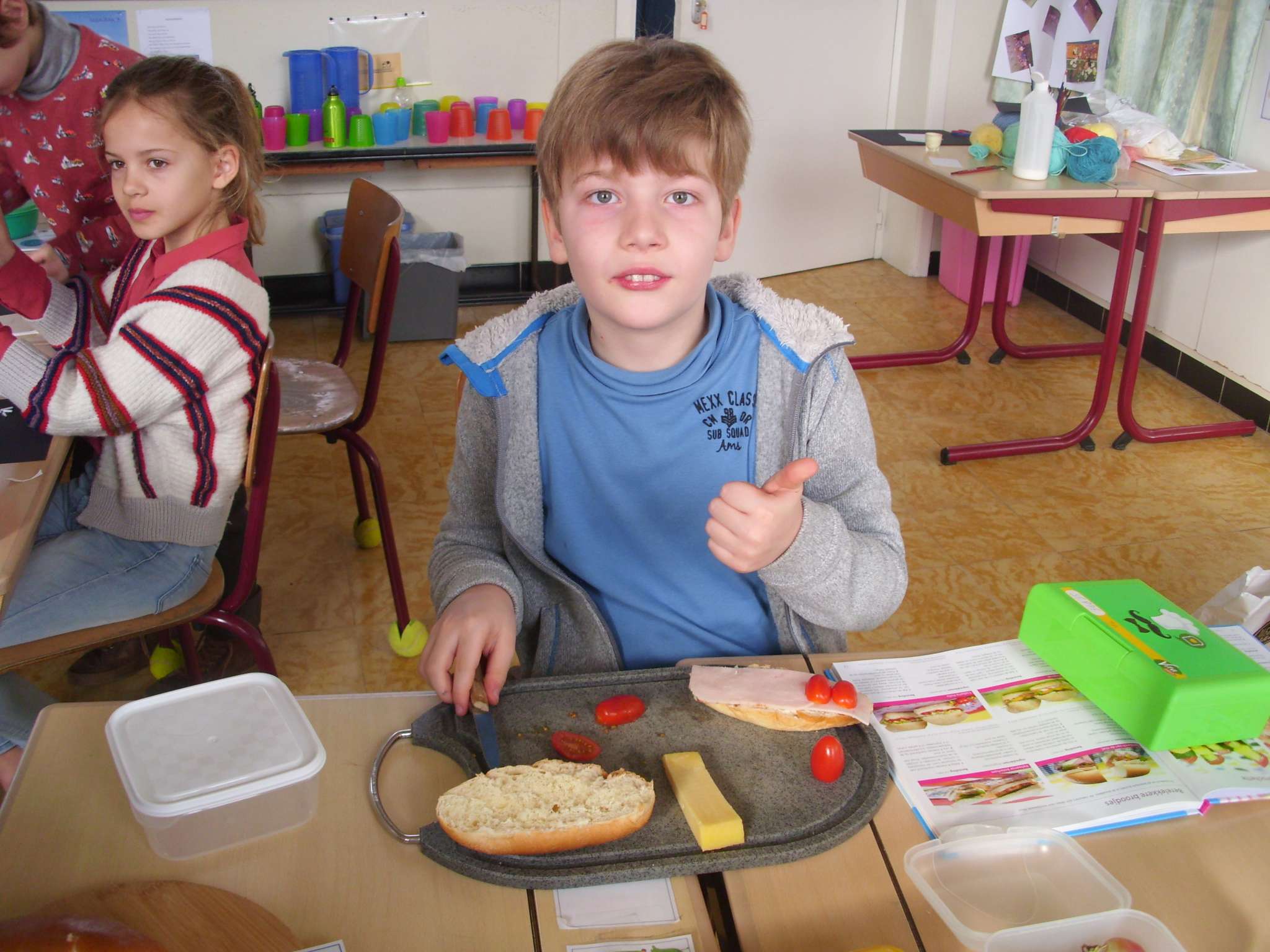 3A koken, knutselen en afsluiten met de skelettendans