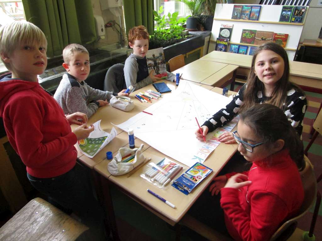 4A Les gezondheidsopvoeding bij juf Leslie