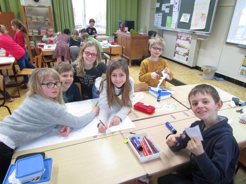 6C Les gezondheidsopvoeding bij juf. Leslie