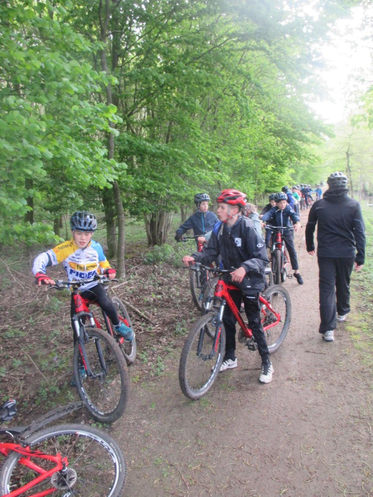 Mountainbiken in Puyenbroeck 5C en 6A