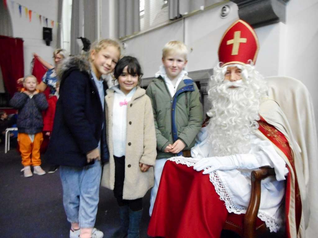 Optreden voor Sinterklaas