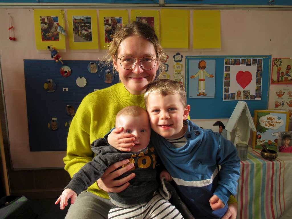 1KB Baby op bezoek