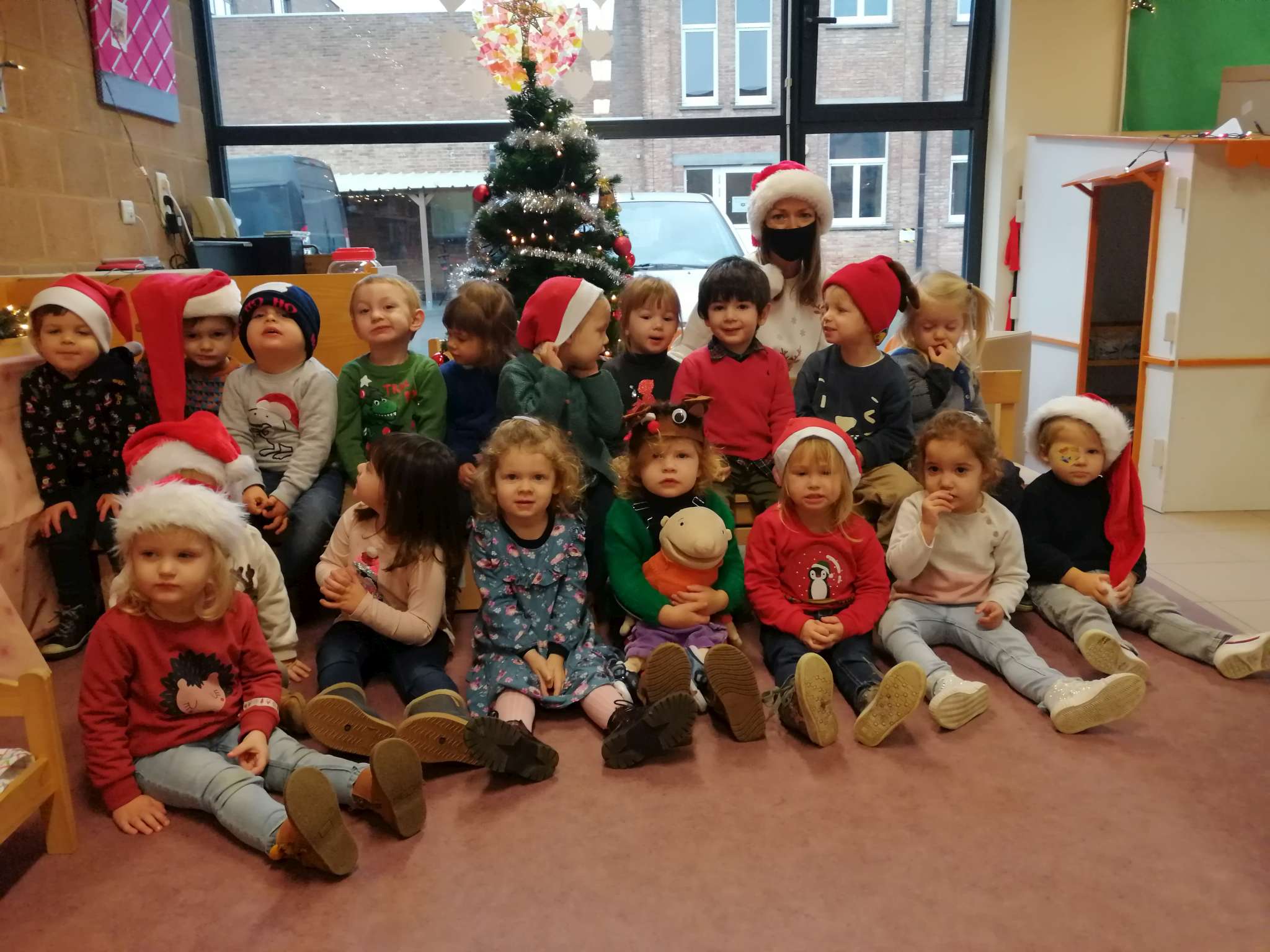 1PA Kerstfeestje in de klas