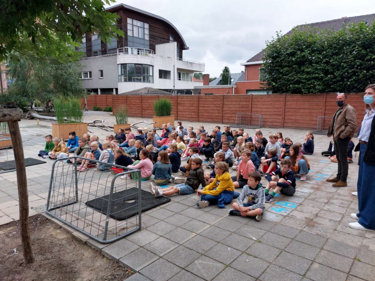 Startmoment speelplaats 456