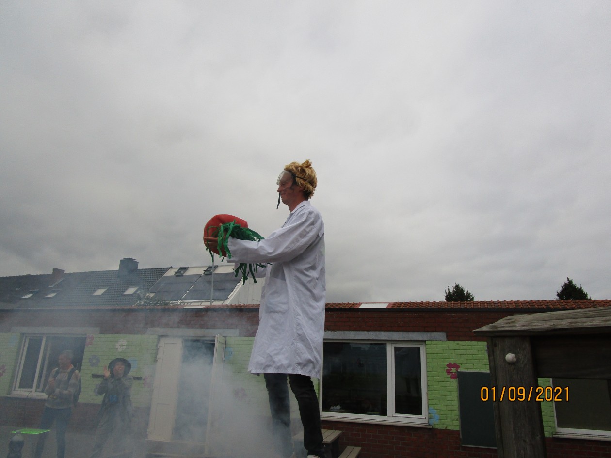 3K12 Startmoment op de speelplaats