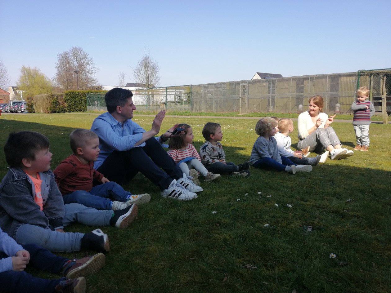 1PAB Op sponsortocht voor Broederlijk Delen