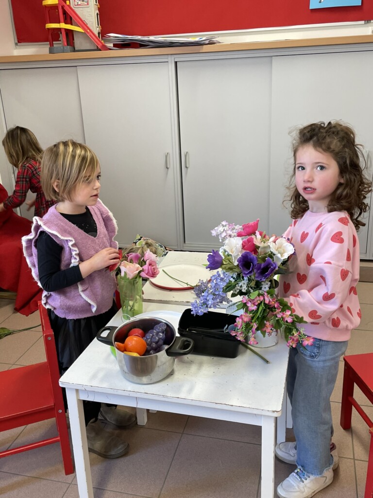 Spelen en leren rond de boekjes van Berre en Fleur in 2KA