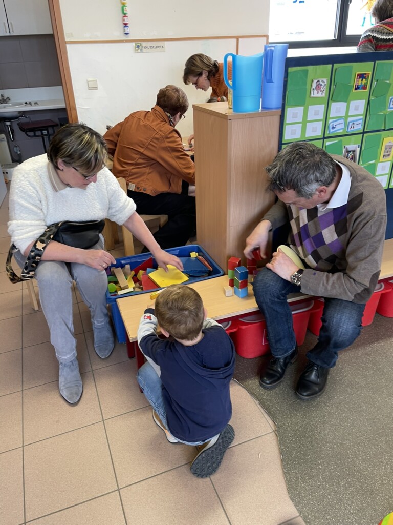 2KA Grootoudersfeest in de klas